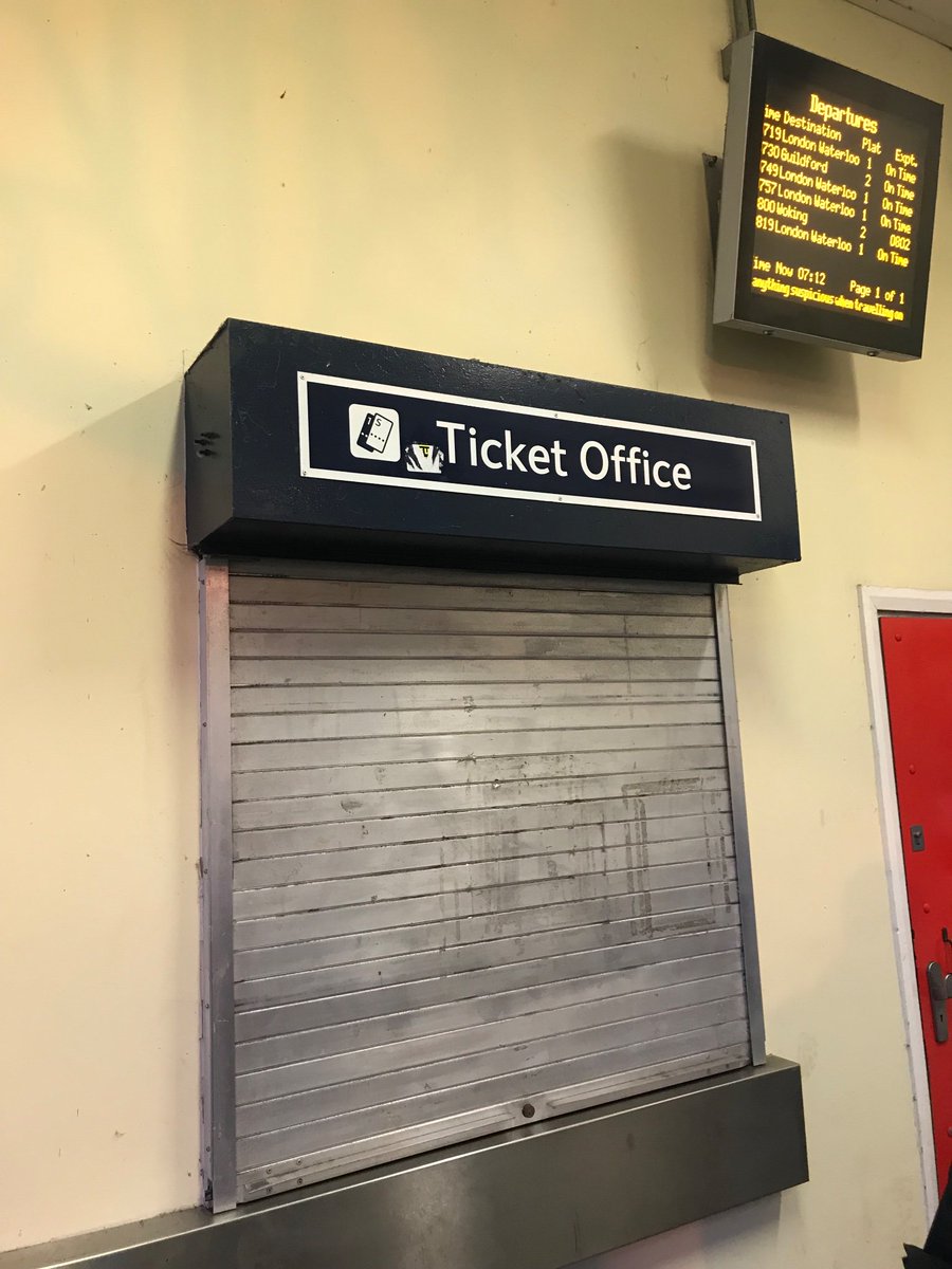 Nic_p_'s tweet photo. @SW_Help your website says the only
Way to get a ticket refund for unused days on a season pass is to go to the station you got it from. That’s hard when no one is ever at Byfleet and New Haw to help. What should I do? https://t.co/VKuHeb1t89