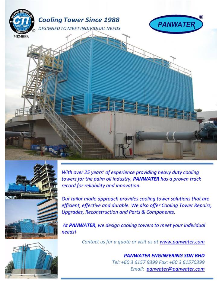 palmoilmedia's tweet photo. #Coolingtower since 1988
With over 25 years' of experience providing heavy duty cooling tower for the palm oil industry. #PANWATER has a proven track record for reliability and innovation. Kindly visit https://t.co/XqZlmoZu2W
#PIBIPOP #Palmoilcoid #Palmoil #Oilpalm https://t.co/BqZ8gtMr4o
