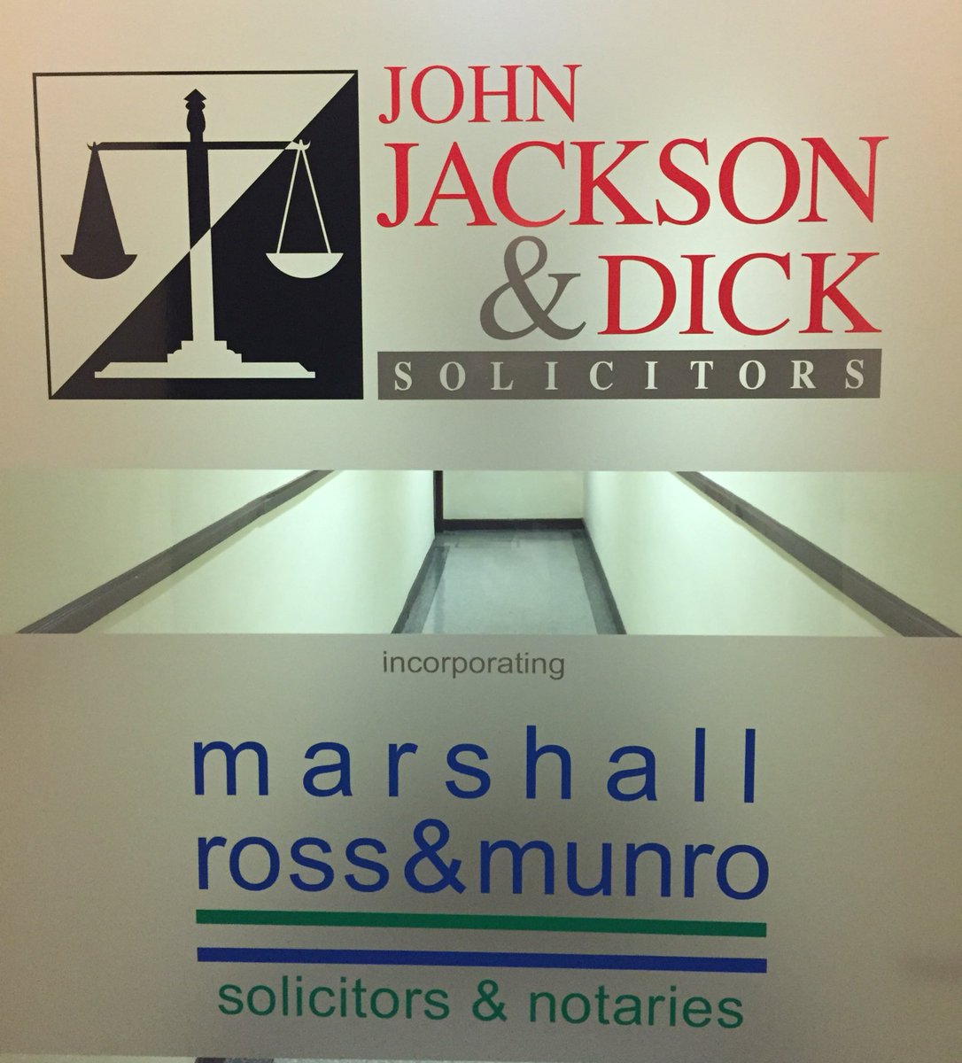 John Jackson &amp; Dick is delighted to announce that, from today, it has joined forces with, and incorporates, Motherwell law firm, Marshall Ross &amp; Munro. MRM partner Charles Bow has joined JJD as a consultant and will offer continuity and a familiar face to existing MRM clients!