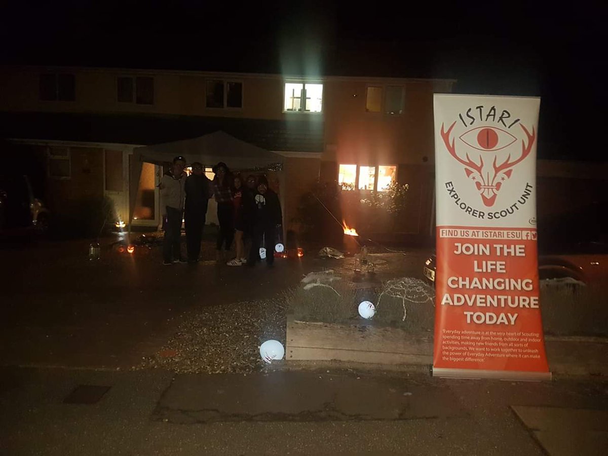mayerofwatton's tweet photo. @UKScouting well done to @istari_esu who ran #halloween games for the village kids last night https://t.co/j2mgdB1Vv8