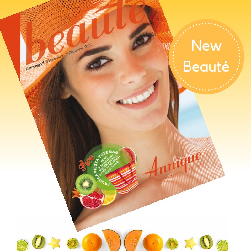 It is a new day, a new month and a brand new campaign filled with amazing special offers just in time for the summer festive season! View the latest Beautè now! buff.ly/2GOuJO1 #Annique #Rooibos
