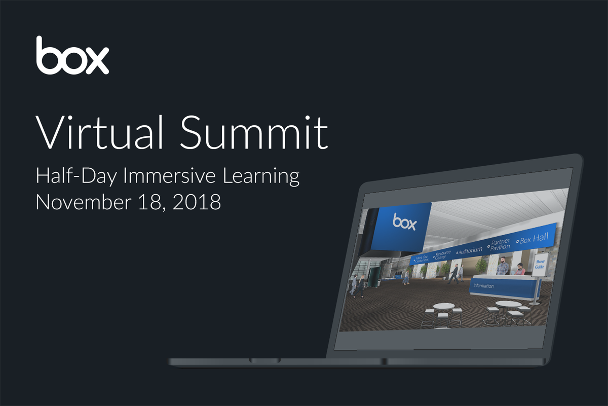 Box_DACH's tweet photo. Schauen Sie sich den Box Virtual Summit am 15. November einfach von Ihrem Schreibtisch an: https://t.co/nVn5iQo9Qe  #BoxVSummit https://t.co/f6VVfJrSTO