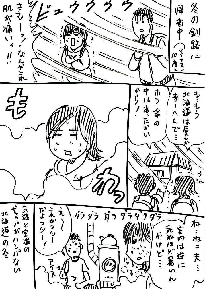 帰省でトラウマww外は極寒でも家の中は真夏！？実は北海道あるあるだったww