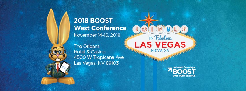 JackrabbitTech's tweet image. Exciting additions to the BOOST West Conference: 
• More guest speakers
• By-topic breakout sessions
• Additional ½ day financial session for business owners before the conference begins

Go to this page to learn more! [ hubs.ly/H0f9FYR0]