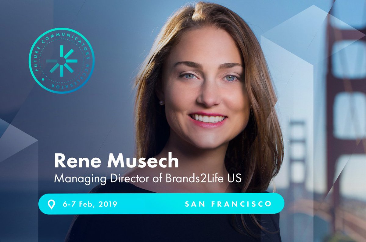 FCommunicators's tweet image. Through a bespoke #workshop @RMusech, MD of internationally renowned PR agency @brands2life in San Francisco, will bring #FCA2019 delegates up to date on the global #media landscape. Don’t miss out on her #insight, book your place here: bit.ly/fcasf