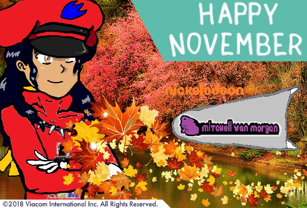 MvmNick's tweet photo. Happy 1st day of November from @Nickelodeon's @MvmNick!!
#Mitchell #MitchellVanMorgan #MitchellUniverse #MitchellThoughts #NickAnimation #Nicktoons #Nickelodeon #Viacom #HappyNovember #HappyNovember1st #HappyNovember2018 https://t.co/obNeLtK8qD
