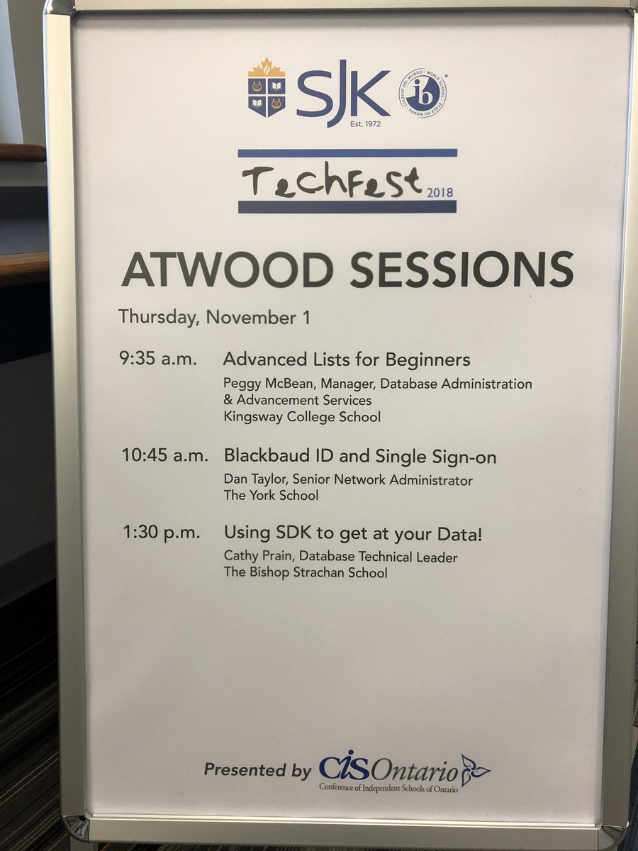 peakk's tweet photo. Look who’s presenting at #cistechfest @theyorkschool #yorklearns https://t.co/TcD3Xayrje