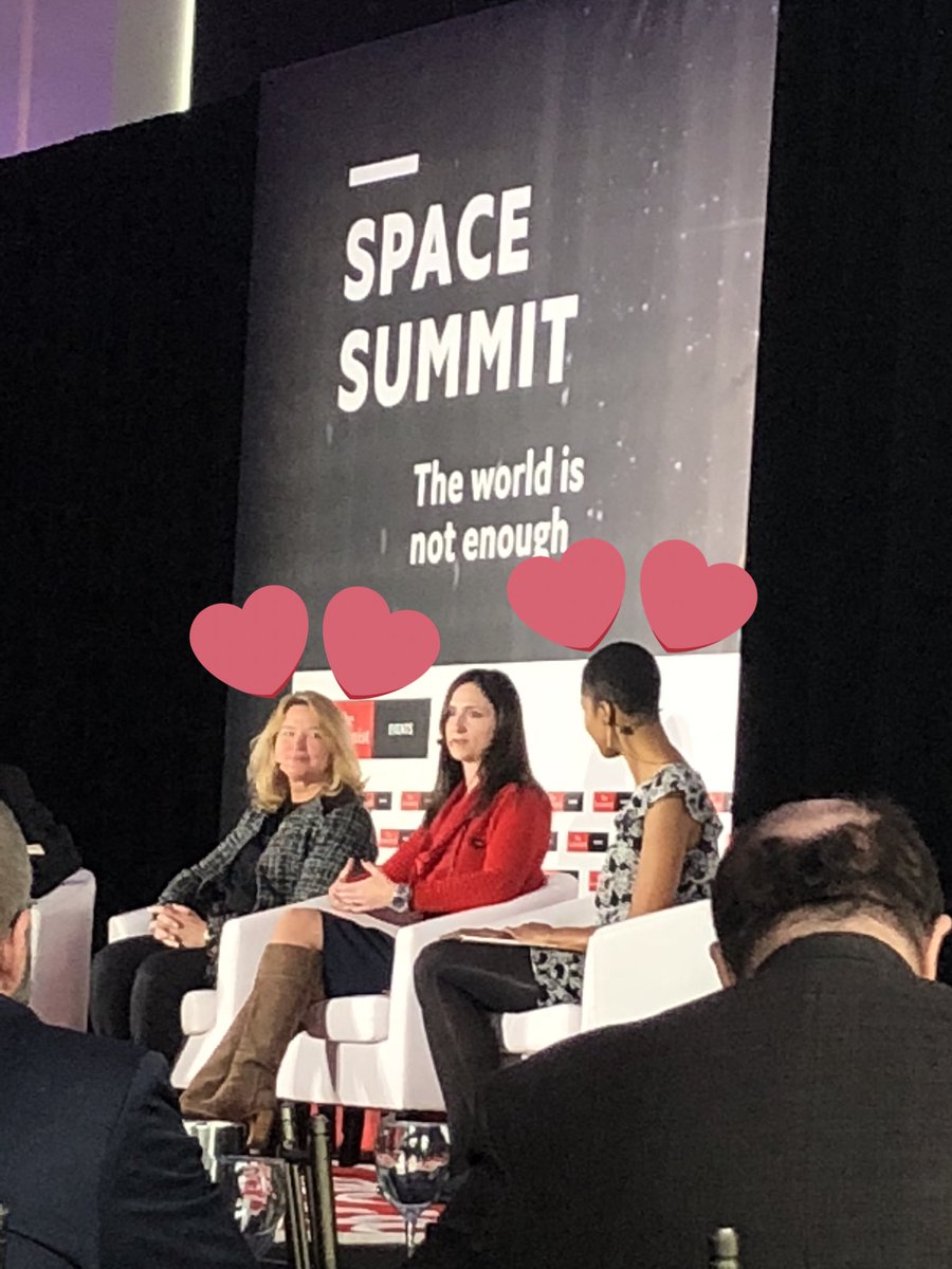 femininephysics's tweet image. Two @owensfellowship mentors on the current panel, @space_enabled and @EllenStofan 😍😍😍 @EconomistEvents #EconSpace #SpaceSummit