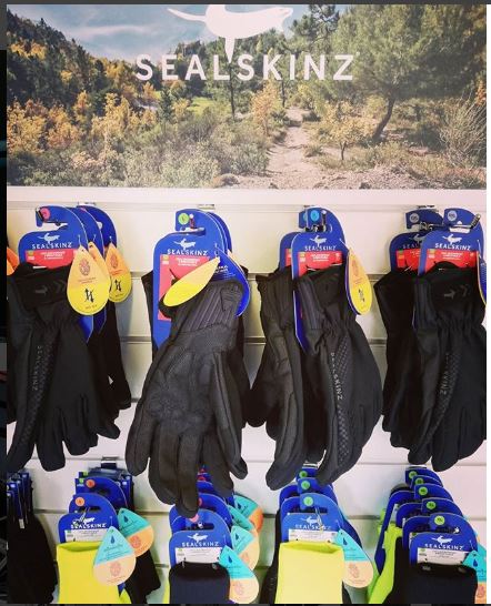 We stock <a href="/sealskinz/">Sealskinz</a> gloves and windproof caps! Come in store to find yours!
