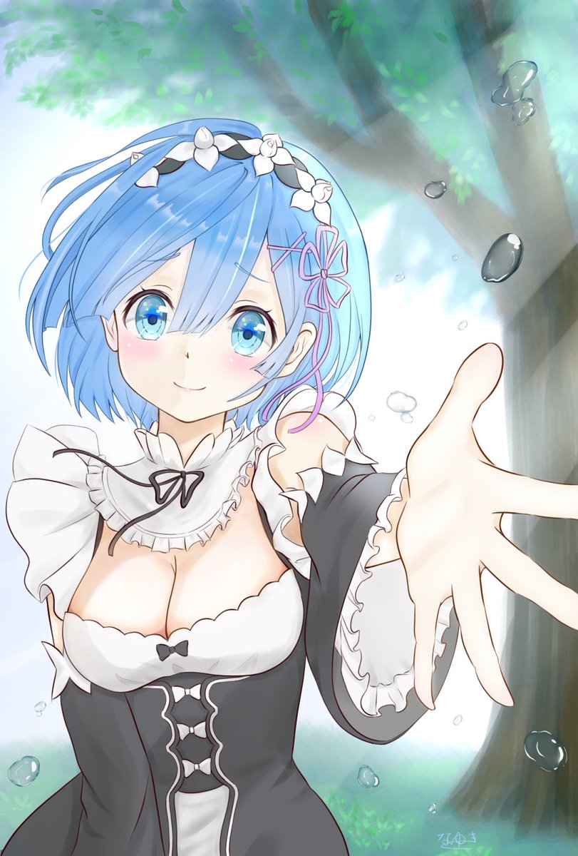 瑞佳 なゆき レムりん リゼロ Rezero レム 宣コン イラスト王国