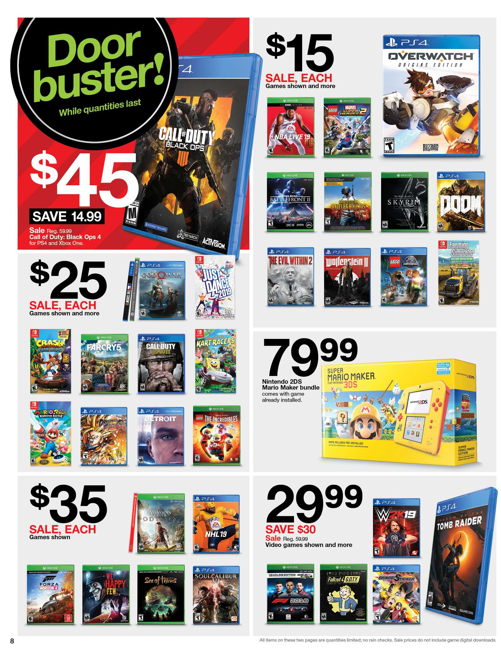 Target black deals friday video games