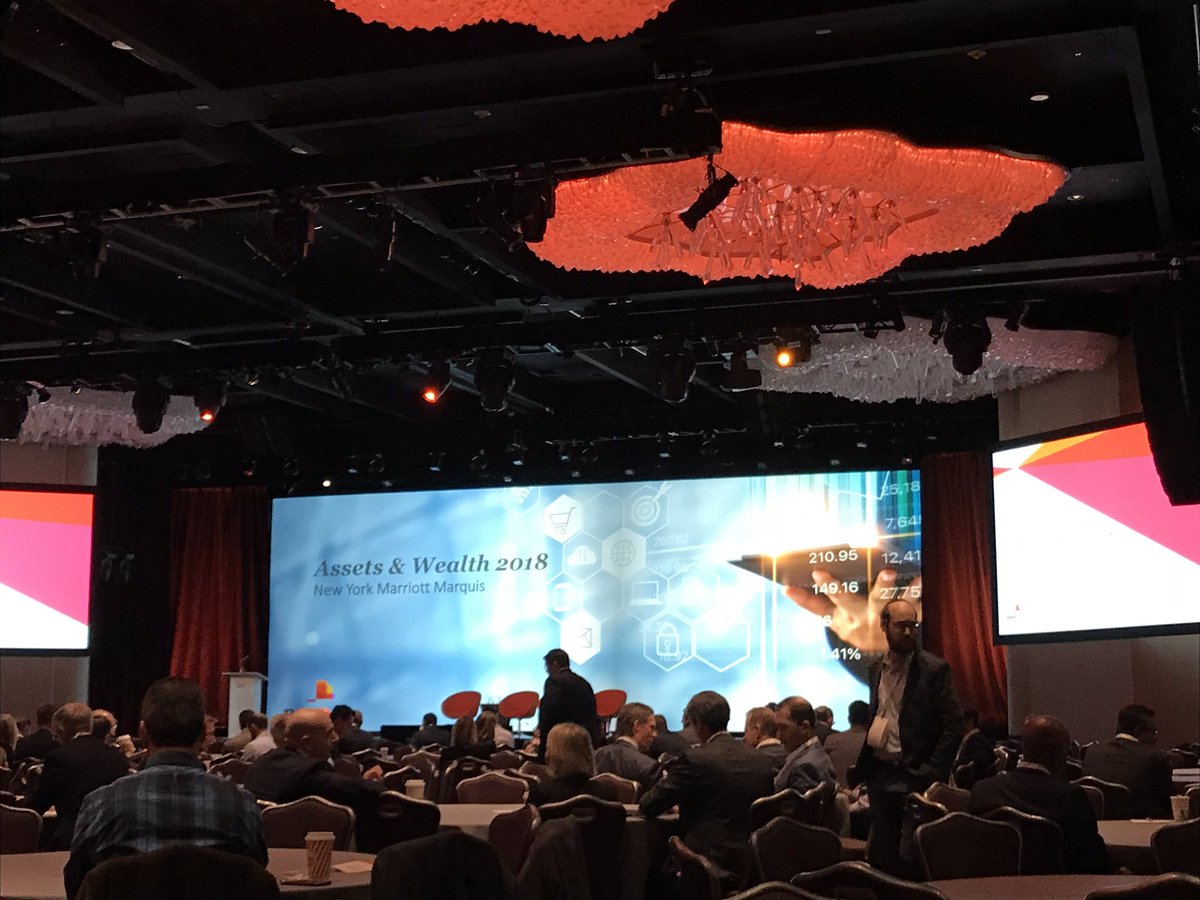 A_Argilli's tweet image. 2018 @PwC Asset and Wealth Management conference starts now in #NewYork  #pwcawm18 #AssetManagement #wealthmanagement #alternatives