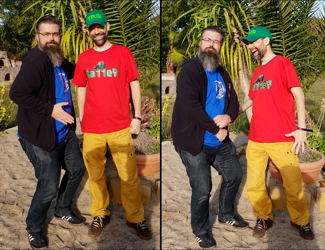 RedSectorInc's tweet photo. Matt from #Haujobb and spotter from #TRSI play #DealOrNoDeal at the #Deadline #DemoScene #Party in #Berlin or rather #Tahiti , like the #AgentsOfShield do! #Wild #Competiton , Siegel back in the #Mix , SvOlli ruling, the #Bonfire and lots of #Dipswitches for the #Atari #VCS ! https://t.co/NZP6Q2Zu9Q