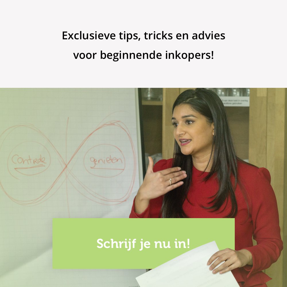 In2Talent's tweet image. Exclusieve tips, tricks en advies voor beginnende inkopers. Helemaal gratis! Schrijf je nu in: in2talent.nl/ecursus  #inkoop #ecursus #cursus #tip