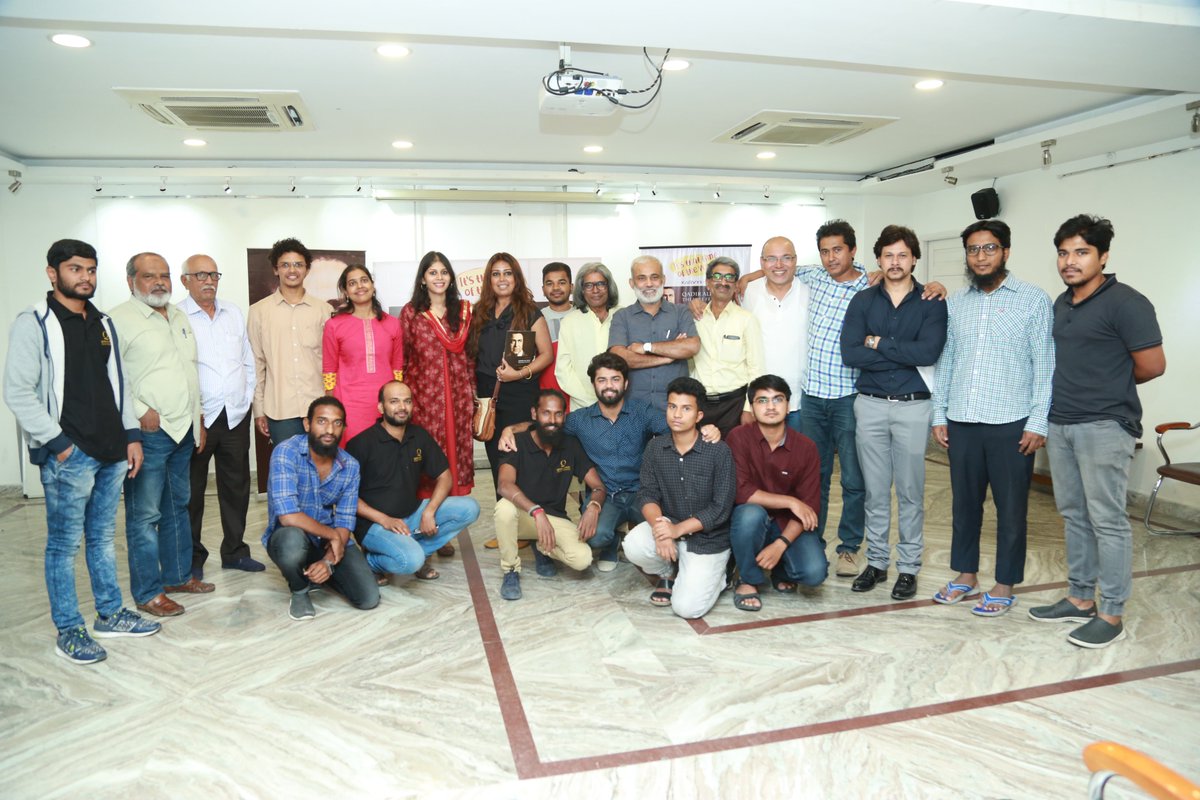 HydQABTF's tweet photo. #MasterClass with @ArvindGaur @#QadirAliBaigTheatreFestival2018: Theatre has tremendous power, although it wields its power slowly. It is important to listen to one another, even if we have differing opinions. There has to be 'samvaad'..."
@KarvyGrowthHub @AFHyderabad @ITCHotels https://t.co/9CLozVpmoU