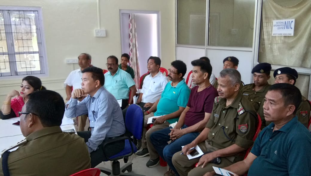 DcWestKA's tweet photo. Video Conference was held at O/O Deputy Commissioner West Karbi Anglong, Hamren on 1/11/2018 with the Subject on the Orientation Cum - Coordination Conference of State level Mock Exercise on Earthquake Disaster. https://t.co/uXdn7HIQPz