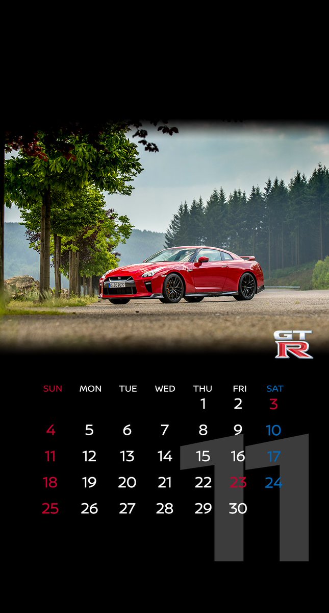 日産自動車株式会社 壁紙カレンダー 11月は Nissangtr フェアレディz S30型 日産エクストレイル の3車種 T Co Ama4tw4v9m にっちゃん情報局