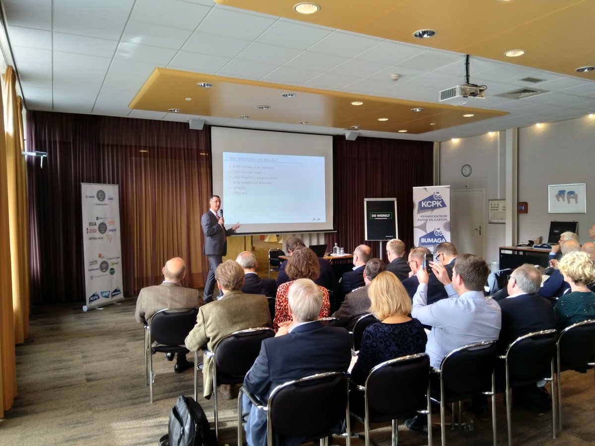 Onze jubileumbijeenkomst is in volle gang. Nu aan het woord: Arie Hooimeijer over onze plannen mbt CO2-reductie. #20jaarKCPK