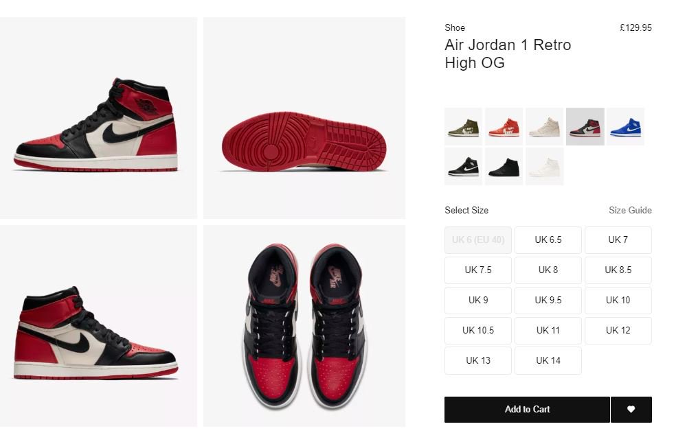 jordan 1 bred toe canada