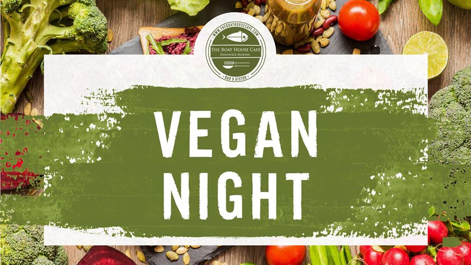 The countdown is on to our Vegan Night this Saturday 3rd November from 7pm. There's still some places left if you wish to book. Call us on 01489 885745 or book online at bit.ly/2FTEbgf 

#Southampton #SwanwickMarina #Hampshire #vegan #veganism #healthyfood #wellness