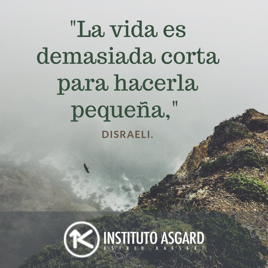 ordensistemico's tweet photo. "La vida es demasiada corta para hacerla pequeña," Disraeli #Disraeli
#constelacionesfamiliares #formacion #terapiasistemica #familia #family #asesoria #coaching #terapia #hellingerscience  #finanzas #ordensistemico #institutoasgard #astridkassert #comunicacion #dinero #felicidad https://t.co/6eg5VyfYMJ