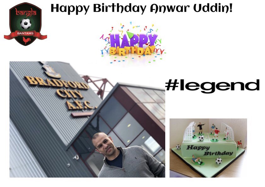 Happy birthday Anwar Uddin! Hope you have a great day!    