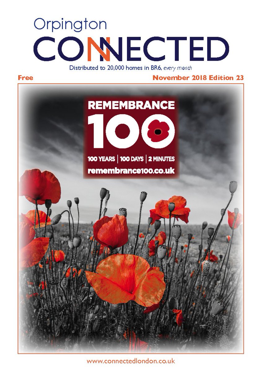 Welcome to our November edition, pls click here to view bit.ly/2r79uOw  
This month Orpington proudly honours those who fought for our country with the Act of Remembrance at the Orpington War Memorial  #OrpingtonConnected <a href="/WeLoveOrpington/">WeLoveOrpington</a> @Orpington1st