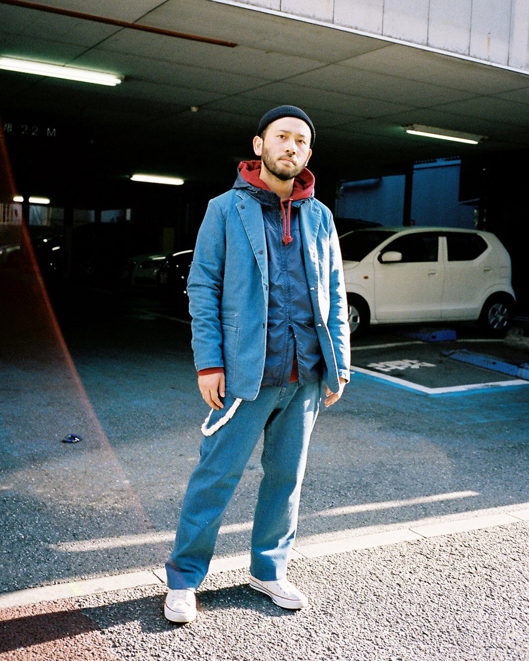 nanamica セットアップDenim Jacket & Pants