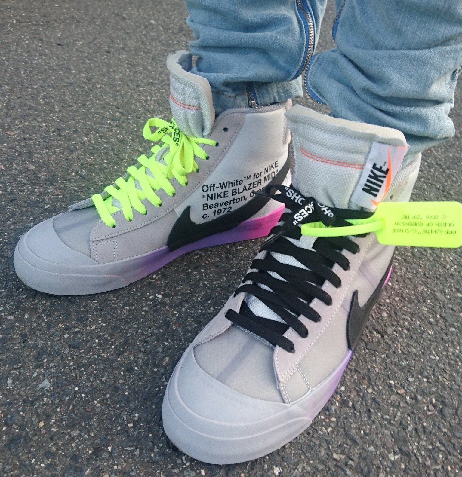 ナオ The Ten Blazer Mid Queen Theten Offwhite Offwhitenike Nikeblazer Offwhiteblazer オフホワイト オフホワイトナイキ ナイキブレザー ナイキブレーザー T Co Krfwvd1fy5