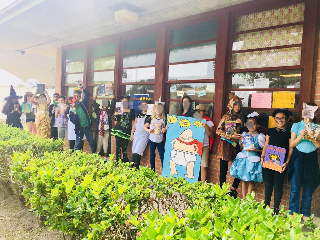 GonzalezEllysse's tweet photo. Yesterday’s Literacy Parade was full of amazing book characters! #welovereading #4thgrade #ccisd4th @montclairccisd https://t.co/GEYLUg8U2a
