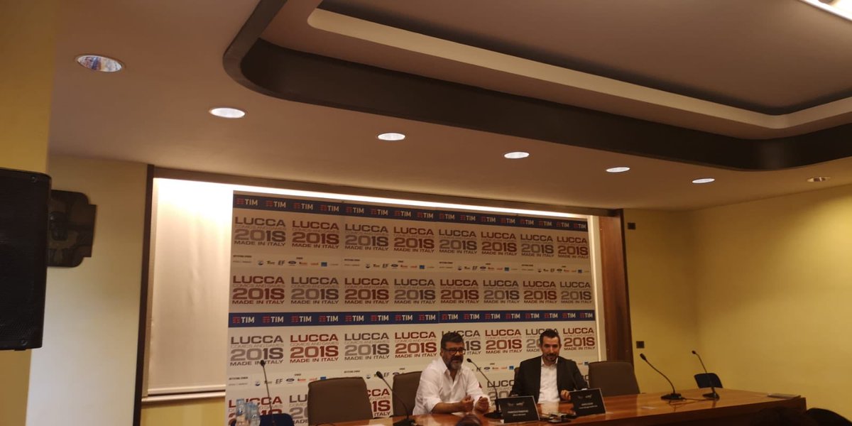 Audible.it (@audibleit) on Twitter photo Live dal Lucca Comics&Games: conferenza stampa con Francesco Pannofino! <a href="/LuccaCandG/">Lucca Comics & Games</a> #LuccaCG18 Live dal Lucca Comics&Games: conferenza stampa con Francesco Pannofino! <a href="/LuccaCandG/">Lucca Comics & Games</a> #LuccaCG18