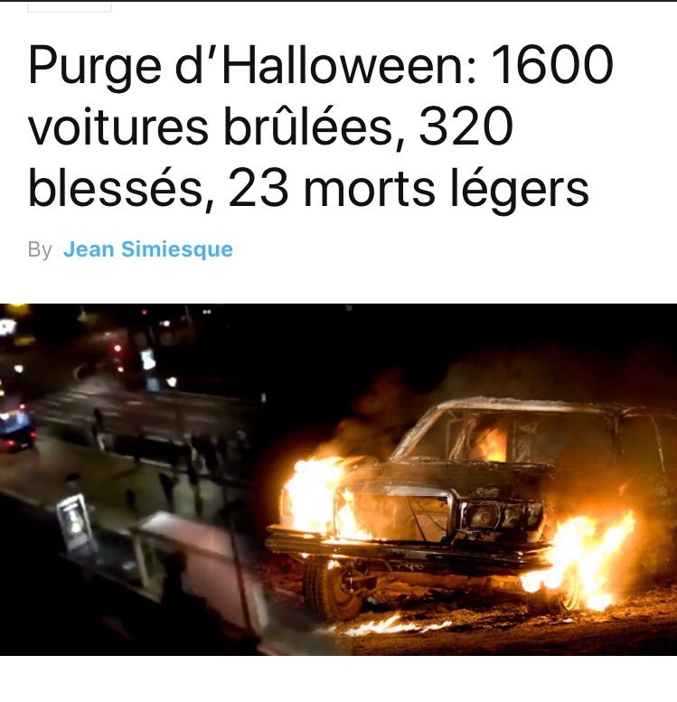 HmlEmpire's tweet image. "23 morts légers" en mode ils sont morts mais pas trop. La magie d'Halloween les a transformé en mort-vivant ou quoi?
