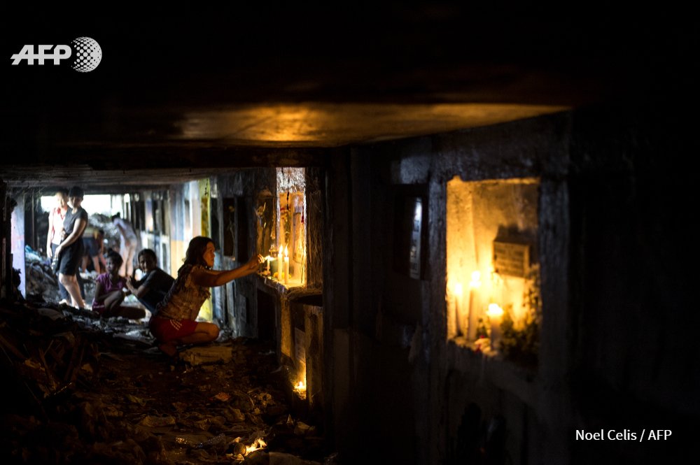 Millions packed cemeteries across the heavily Catholic Philippines on Thursday, for traditional remembrances of the dead that mix somber reflection and the nation's penchant for festivity..