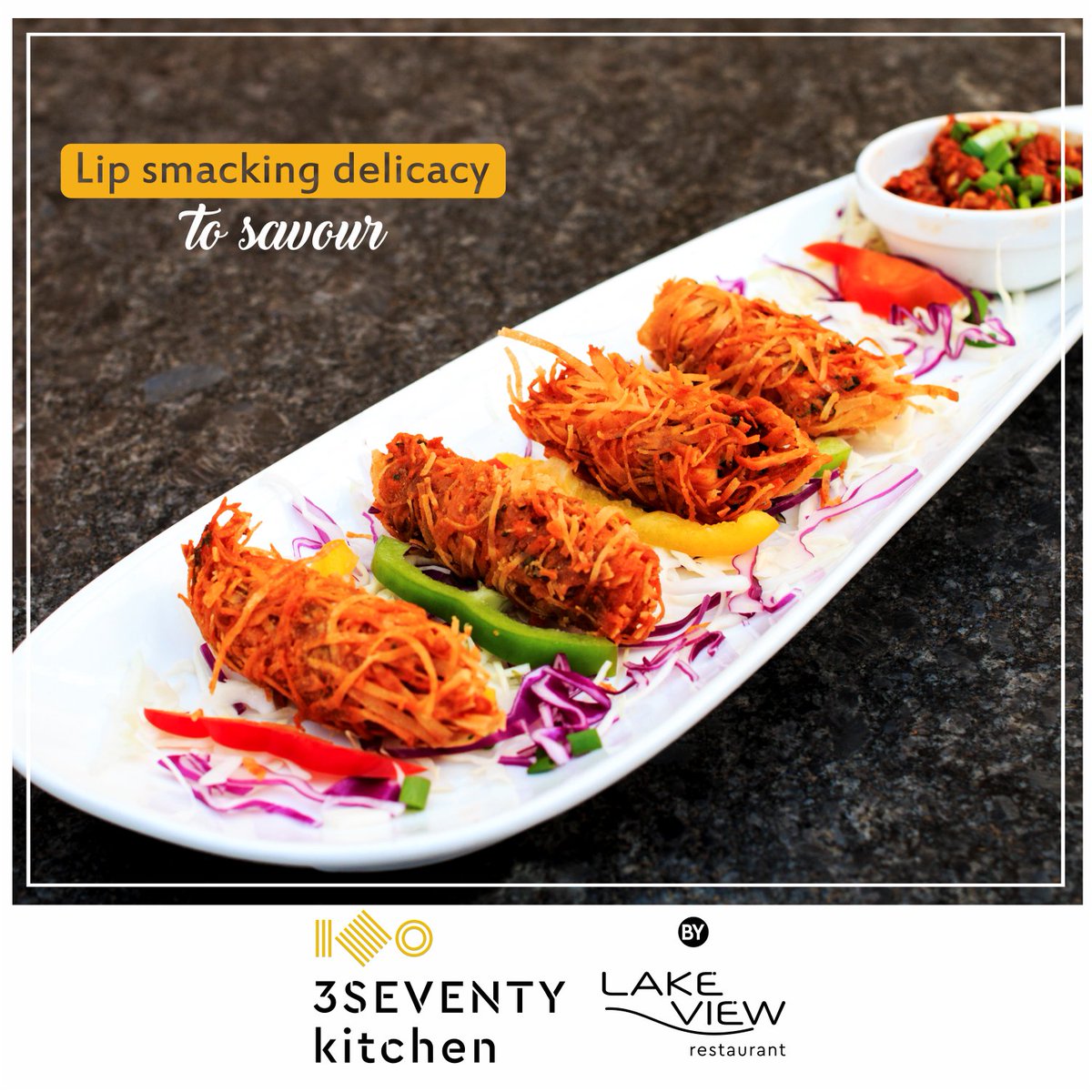 3seventykitchen's tweet photo. Crispy Thread Paneer - A perfect starter to your meal.
#3seventykitchen #goodfood #gooddining #Adajan #VRMall https://t.co/DM8mpcjXbM