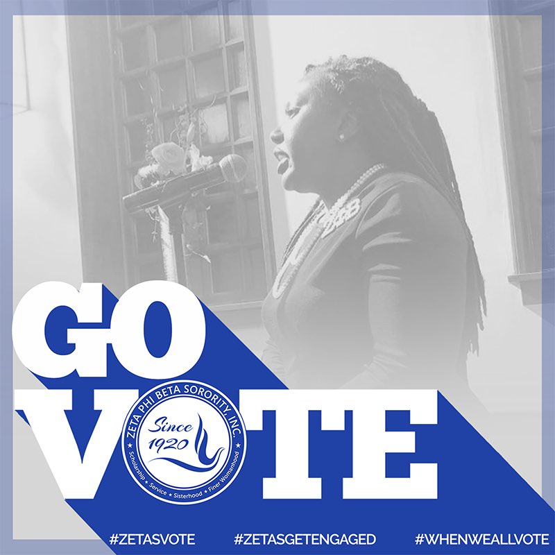 ZPhiBInc1920's tweet image. Your vote matters! Be sure to use it now or on November 6th. #zetasvote #ZPhiB #midtermelections  #whenweallvote #EarlyVoting