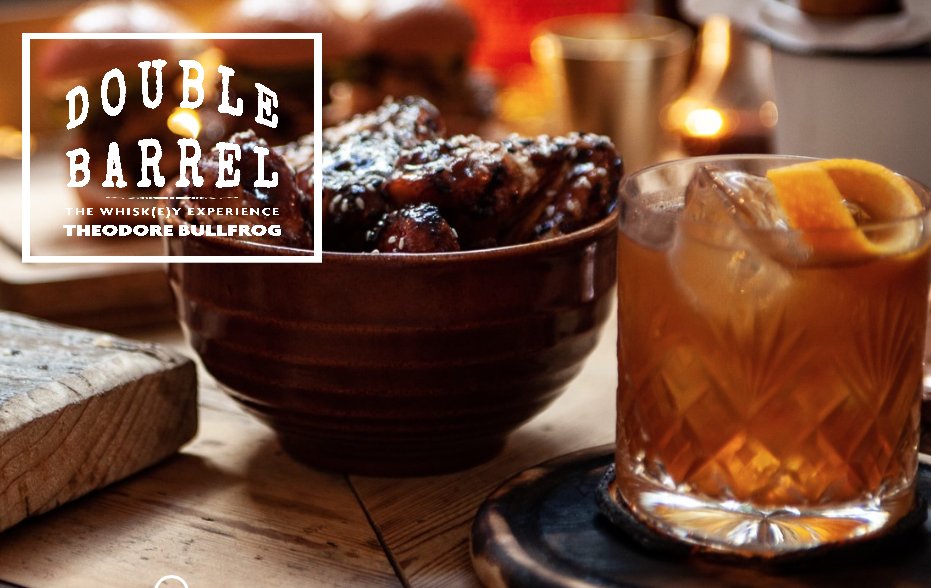 TheNorthbankBID's tweet photo. There's a new pop up in town: @doublebarrelldn, a low-lit saloon serving up a curated whisk(e)y experience above @TheoBullfrog from 7 November https://t.co/h0NUQIR7Yy https://t.co/dyFX6HjfEi