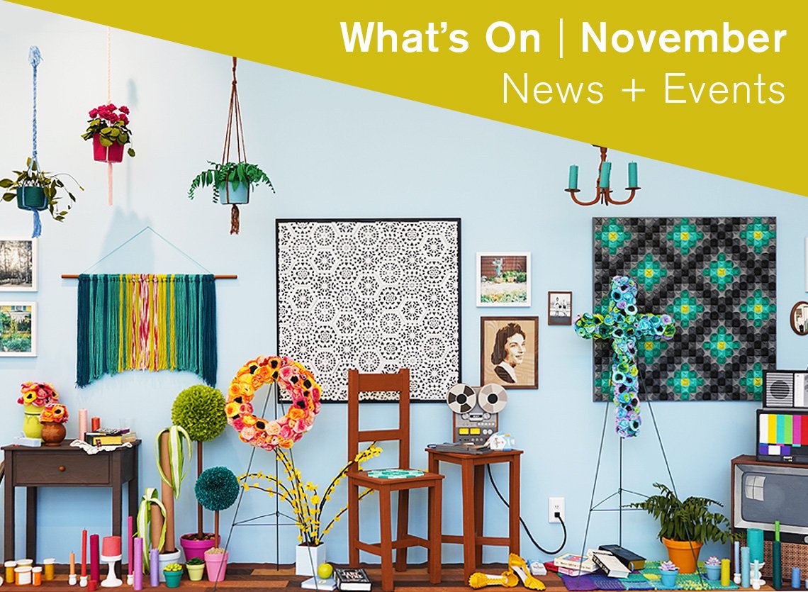 What's On | November News + Events - mailchi.mp/cmcanow/whats-…
Biennial opens Saturday, Nov 3 + reception 5-7pm // Biennial-inspired ArtLab // Tuesday Talk with Elaine K. Ng // ALL-NEW! Membership Accounts + Artist Directory // Annual Fund – help us do more!