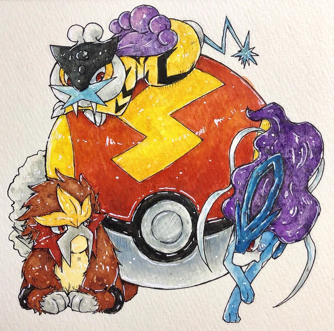 #三犬の日と聞いて過去絵を貼る 