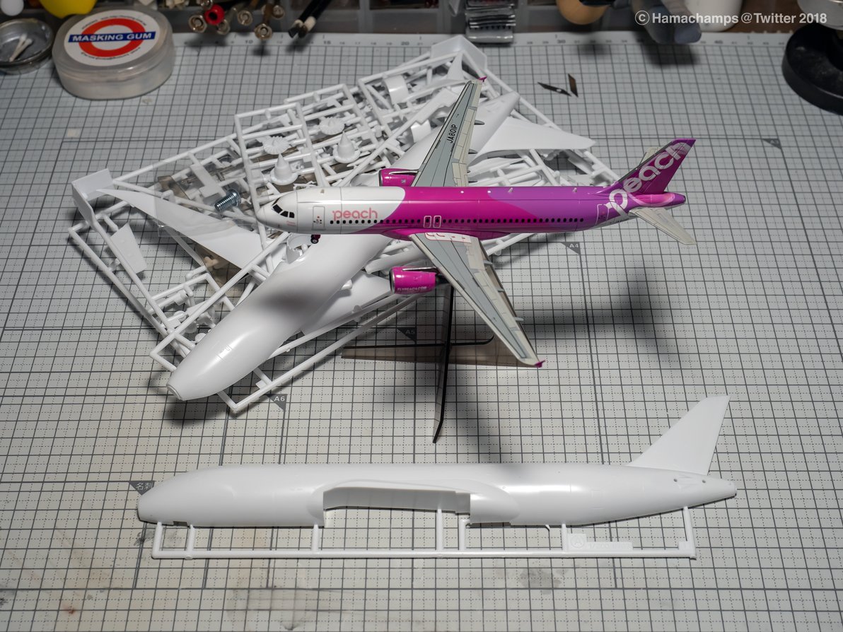 ハセガワ1/200「ボーイング787-8」の製作記録 - posfie ハセガワ1/200「ボーイング787-8」の製作記録 - posfie