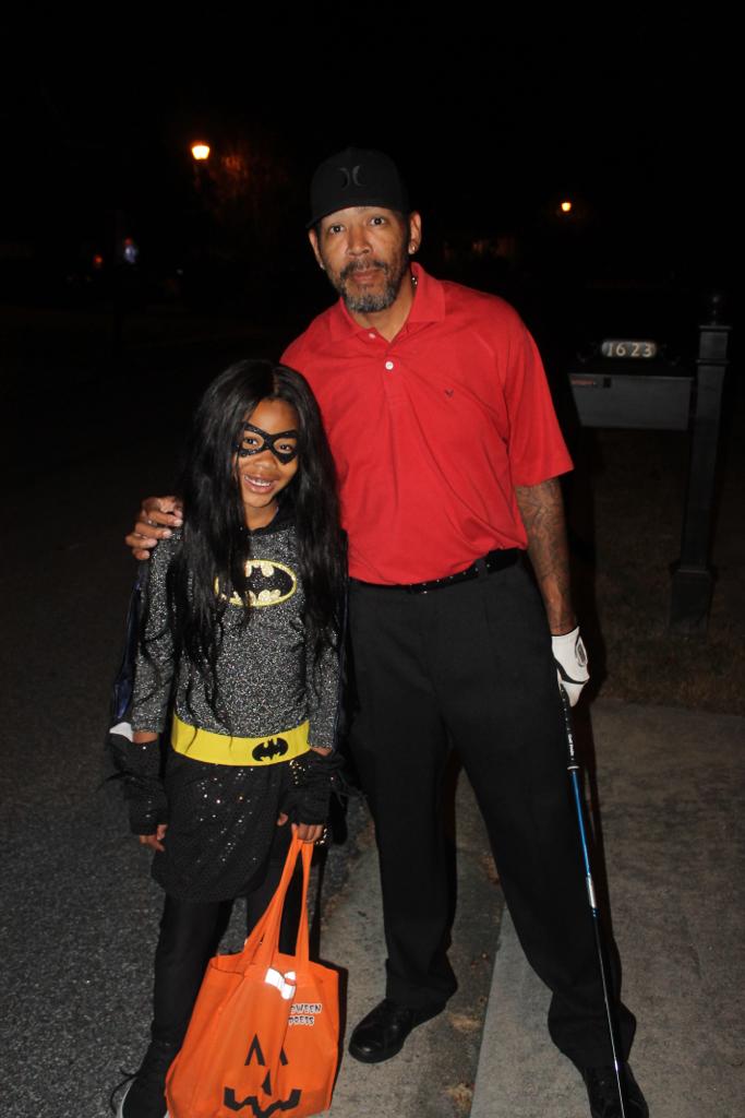 dencolejr's tweet photo. Halloween 2018 with Laila O. @TigerWoods https://t.co/ShAqdT9zpR