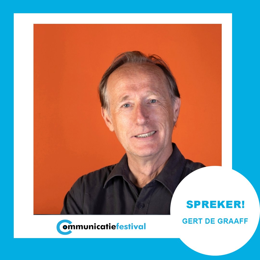 Beeld wordt steeds belangrijker in echt en 'fake' nieuws. Filmmaker, editor en filmdocent <a href="/gertdegraaff/">Gert de Graaff</a> laat op 15-11 de diepgaande invloed van fotografie zien: ow.ly/4i6l30msnzo Komt dat zíen! Kaarten: ow.ly/Q3zt30msnzU #commfest2018 #whatsnews #communicatie #event