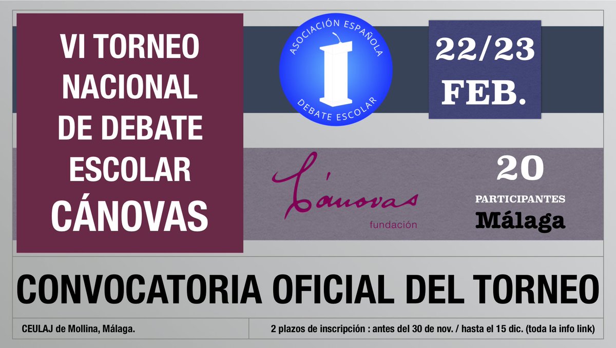 Liga Nacional Debate Escolar tweet media