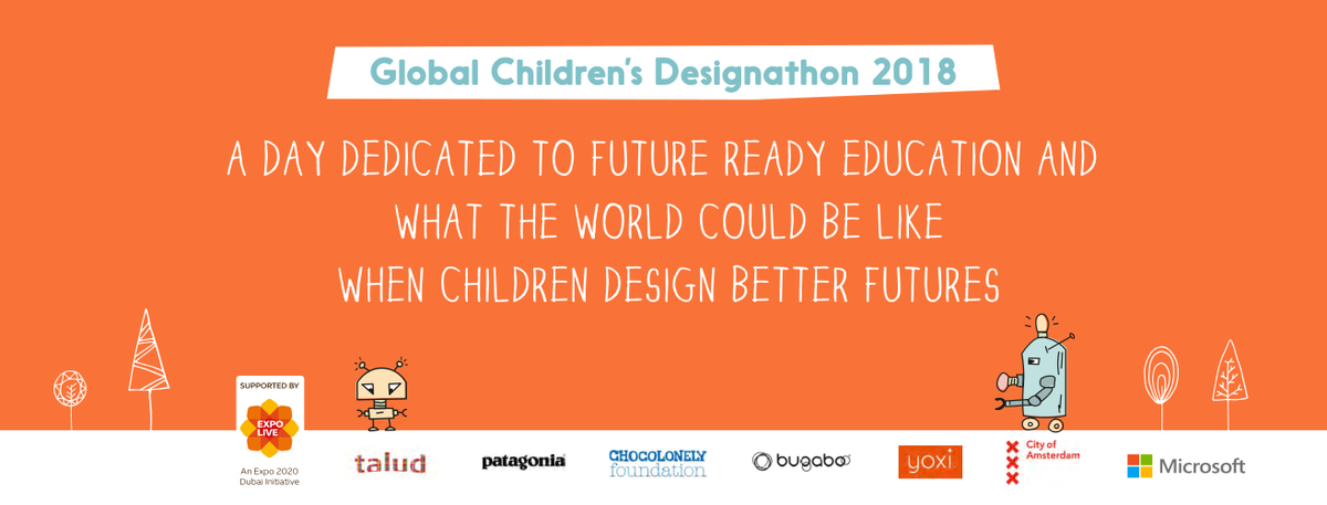 DesignBarweshi's tweet photo. #Designathon uses #DesignThinking and #MakerEducation methods to  enable children with skills to become future ready by teaching them to solve complex societal problems and enable the solutions with technology.
We work with children from the ages of 7-12. https://t.co/0Ms2Dqpkfi