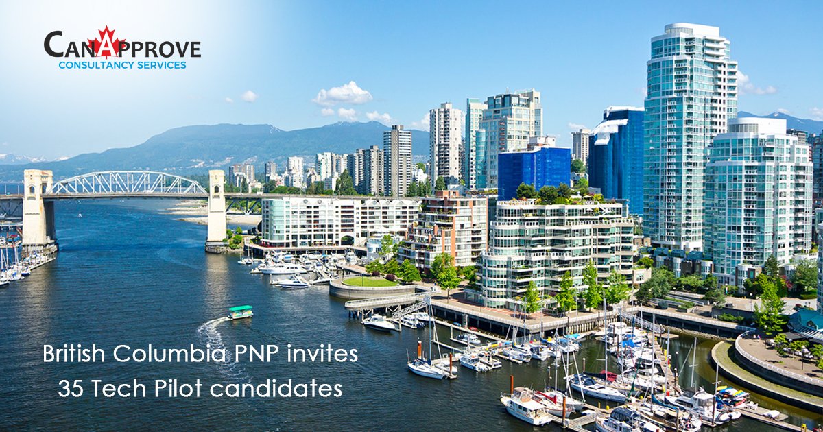 Can_Approve's tweet image. #Breaking_News
#British_Columbia issued 35 Invitations to Apply to Tech Pilot Candidates 
under the #Provincial_Nominee_Program!
The invited candidates should apply for provincial nomination within 30
calendar days!
Read More &amp;gt;&amp;gt;bit.ly/2JxH08g 
#Canapprove