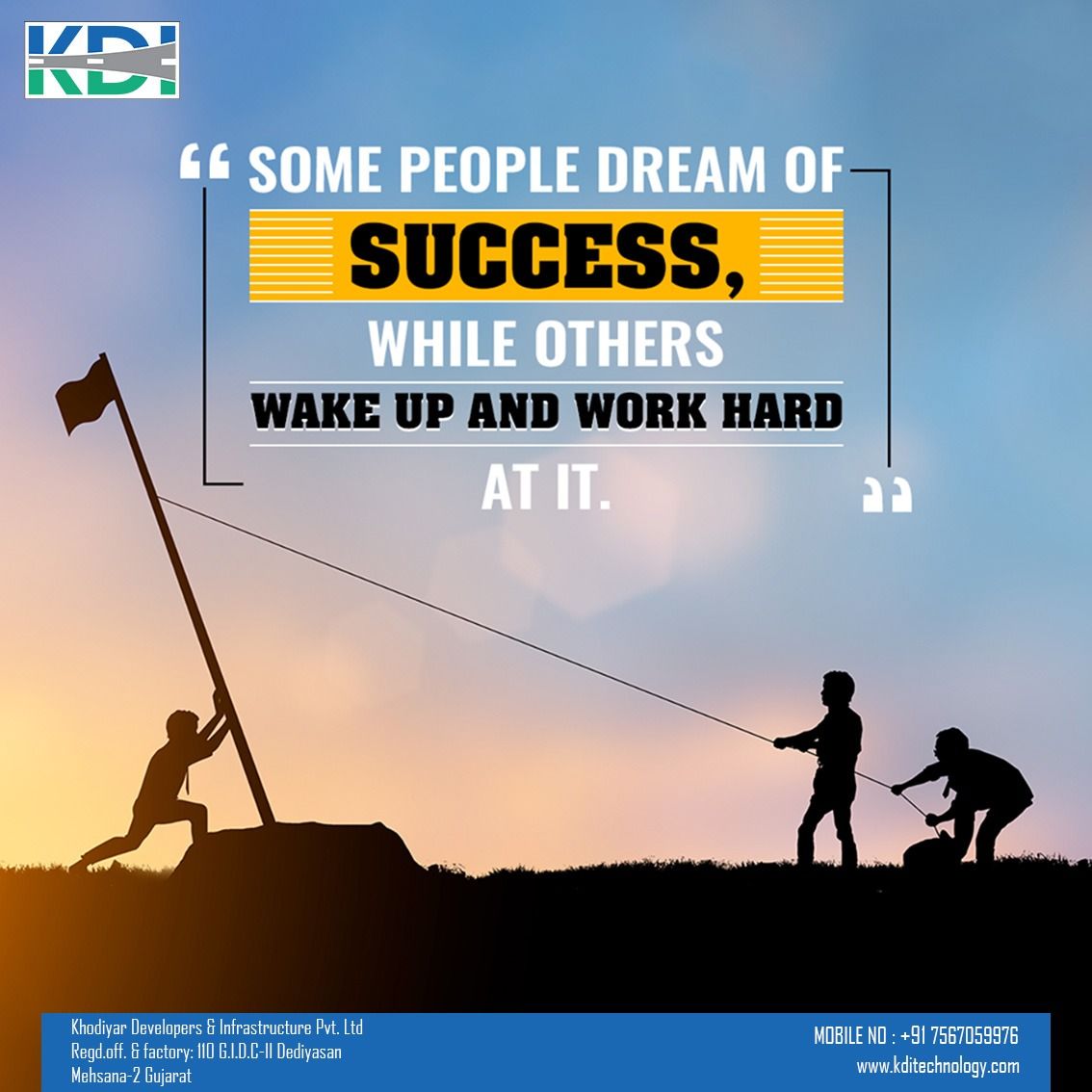 TechnologyKdi's tweet photo. Some people dream of success, while others wake up &amp; work hard at it. https://t.co/Q1FFR3bHHY