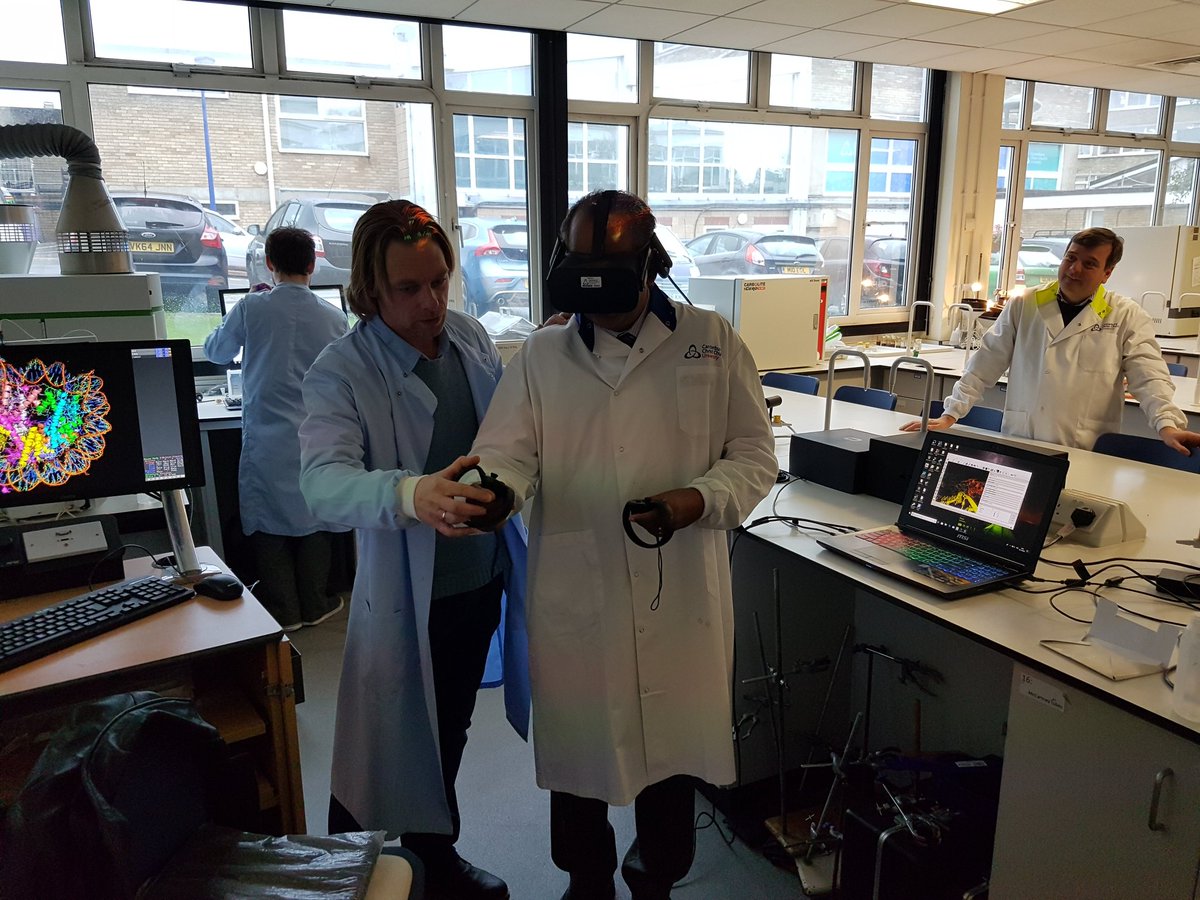Andrew Edwards (@amedwardspacing) on Twitter photo Very nice to have the Vice-Chancellor visit the Human & Life Sciences School today, <a href="/SportsLab_CCCU/">SportsLab</a> & try the DNA virtual reality system with Kris Leslie in the <a href="/CCCU_LifeSci/">CCCU Life Sciences</a> lab <a href="/SpExSci_CCCU/">Sport, Exercise & Rehab Sciences</a> <a href="/cccu_gelt/">CCCU ELT</a> Very nice to have the Vice-Chancellor visit the Human & Life Sciences School today, <a href="/SportsLab_CCCU/">SportsLab</a> & try the DNA virtual reality system with Kris Leslie in the <a href="/CCCU_LifeSci/">CCCU Life Sciences</a> lab <a href="/SpExSci_CCCU/">Sport, Exercise & Rehab Sciences</a> <a href="/cccu_gelt/">CCCU ELT</a>