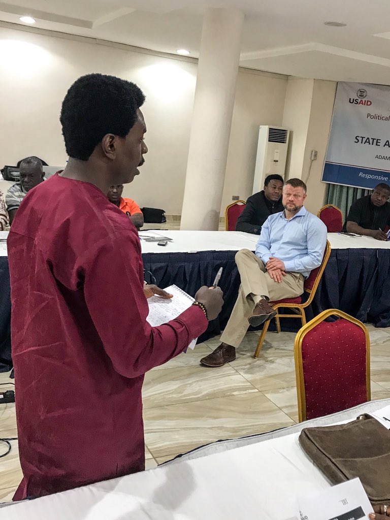 sentellbarnes's tweet image. Group leaders outlining various steps of #messagedevelopment and how to run issue base #campaigns @IRIglobal @IRI_Africa #IRIAfrica #ResponsivegovernanceNG