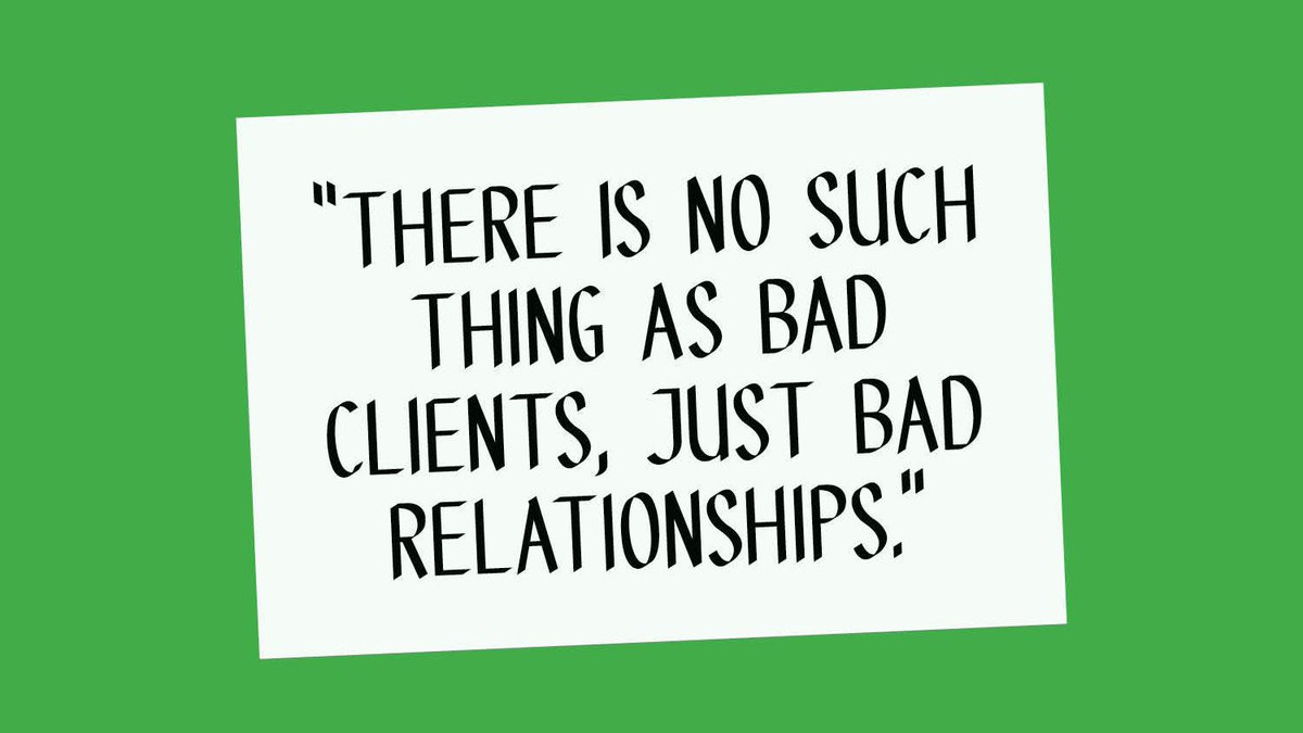 How to attract, maintain and build the right kind of client relationships. 
Featuring advice from creatives including <a href="/1PriyaMistry/">Priya Mistry</a>; <a href="/matthewthehorse/">Bumpy Books</a>; @watykang; <a href="/BenSteers/">ben steers</a>; <a href="/nishantchoksi/">Nishant Choksi</a>; <a href="/pali_p/">Pali Palavathanan</a> and more! > buff.ly/2SyuVUN