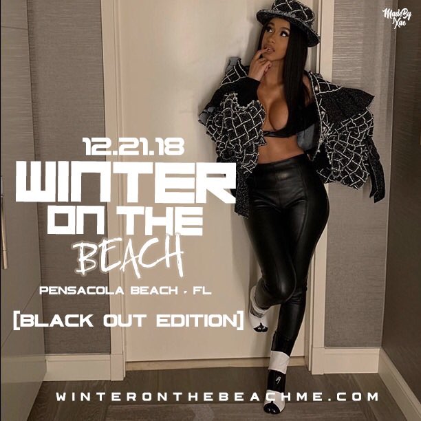 LadiesOfTemp's tweet photo. 5TH ANNUAL WINTER ON THE BEACH 
#WINTERONTHEBEACHV #THEMELTDOWN1226 

DEC 21ST 

@ THE DOCK(NEW VENUE)

1 BIG ASS PARTY • 5 DJS •
@dj_intenzity x @DjMillz850 x @WeeBeTheReason x @DJZiggy850 x @DJNEUTRON 

PHYSICAL TICKETS GO ON SALE 11.21.18
https://t.co/Qh6w3otFjh https://t.co/w5kPNDF8p8