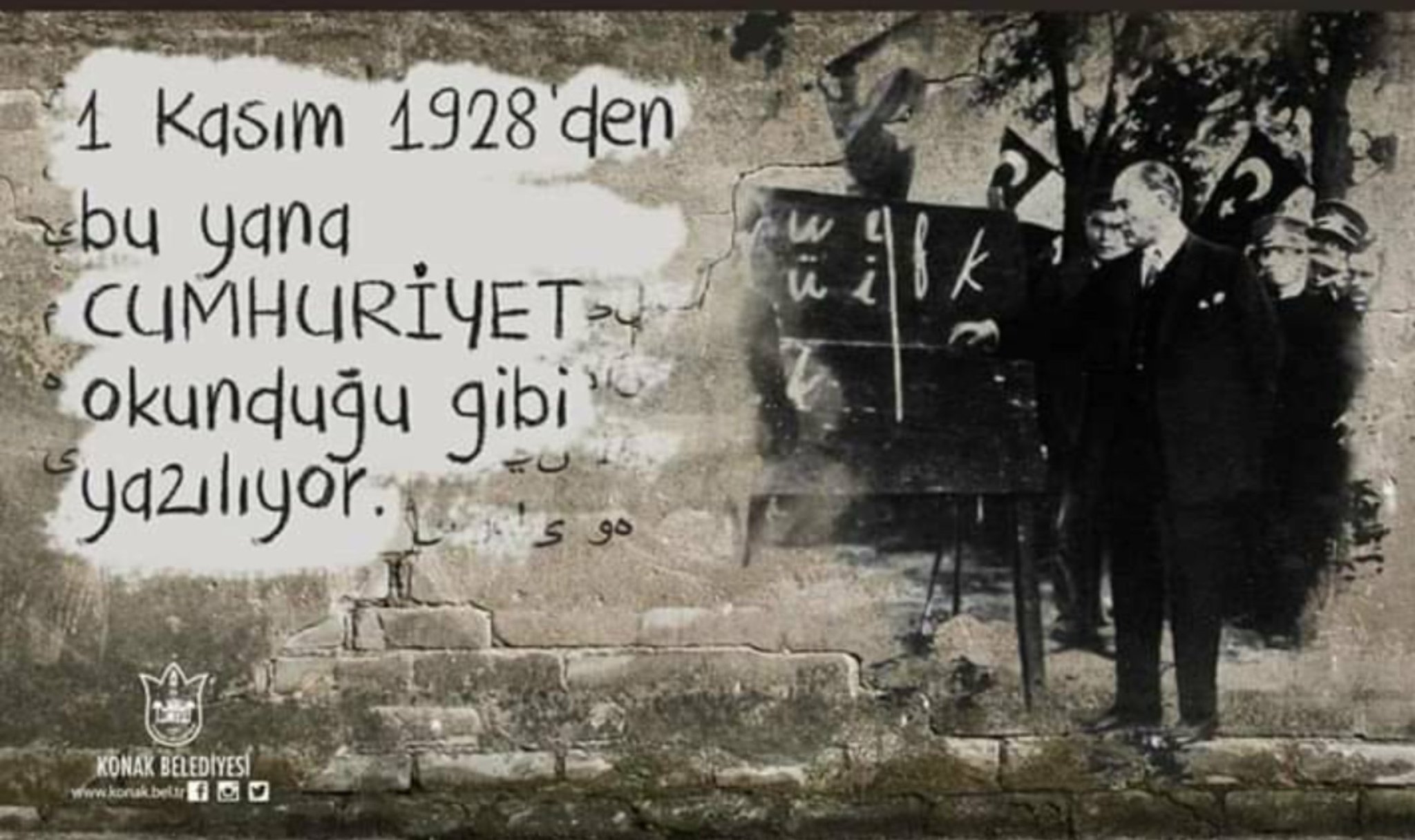 filiz on X: "#HarfDevrimi Kutlu Olsun! 1 Kasım 1922 Saltanatın  Kaldırılması. 1 Kasım 1928 Harf Devrimi. Cumhuriyet tarihinin kilometre  taşlarından ikisi. https://t.co/vm21T73FHE" / X